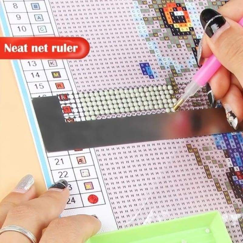 Round Drill Ruler - NEEDLEWORK KITS