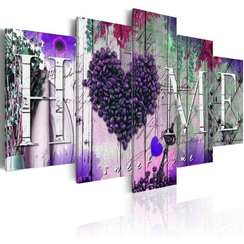 Full Drill - 5D DIY Diamond Painting Kits 5pcs Sweet Heart Home Multi Picture - NEEDLEWORK KITS