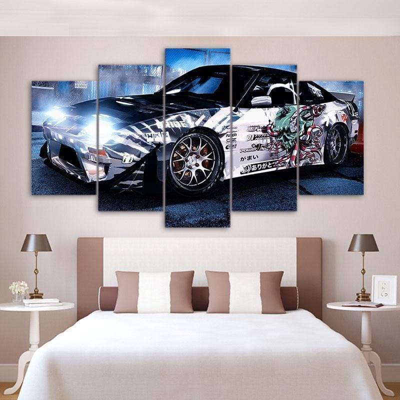 Full Drill - 5D DIY Diamond Painting Kits 5pcs Cool Sports Car - NEEDLEWORK KITS