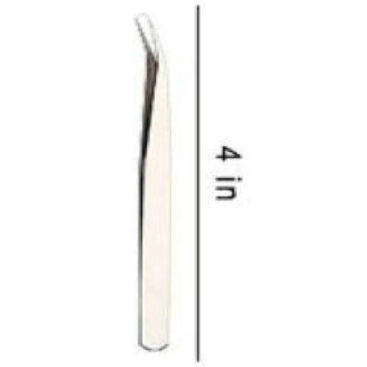 Metal Angled Tweezers - NEEDLEWORK KITS