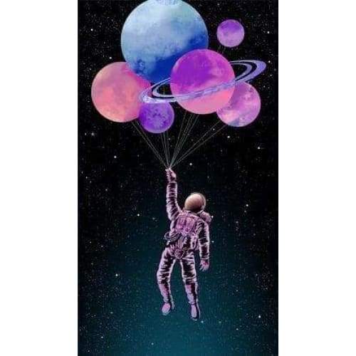 Astronaut - Full Drill Diamond Painting - Special Order -