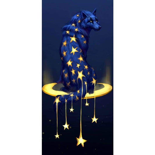 Blue Wolf- Full Drill Diamond Painting - Special Order -