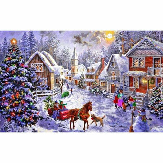 Christmas 12- Full Drill Diamond Painting - Special Order -