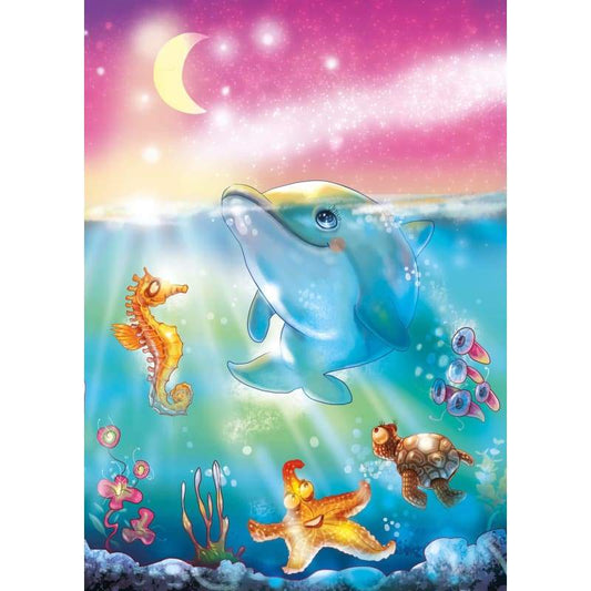 Dolphin 03 - Full Drill Diamond Painting - Special Order -