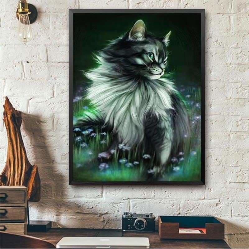 Dream Modern Art Cat Diamond Painting Full VM1089 - 3