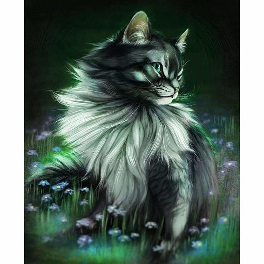 Dream Modern Art Cat Diamond Painting Full VM1089 - 3