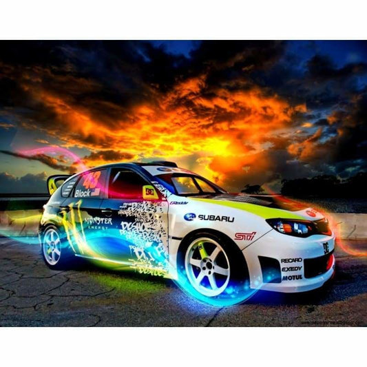 Dream Popular Formula 1 Racing Car Diamond Painting Kits