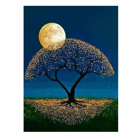 Dream Trees In Night Sky Full Drill - 5D DIY Diamond