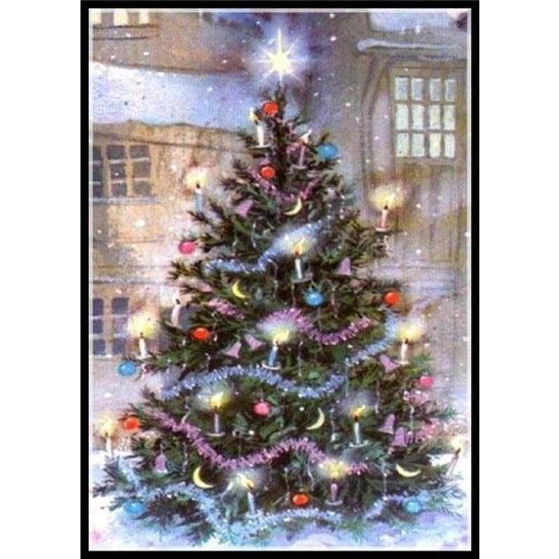 Full Drill - 5D Diamond Painting Kits Christmas Snow Starry 