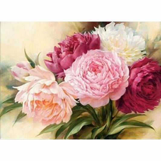 Full Drill - 5D Diamond Painting Kits Colorful Flowers