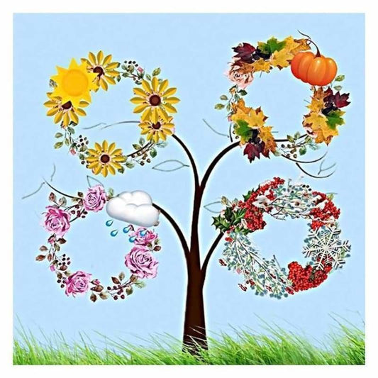 Full Drill - 5D Diamond Painting Kits Warm Sweet Various