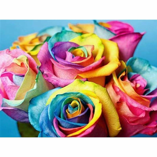 Full Drill - 5D DIY Diamond Painting Kits Artistic Flowers -