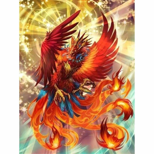 Full Drill - 5D Diy Diamond Painting Kits Bath of Fire
