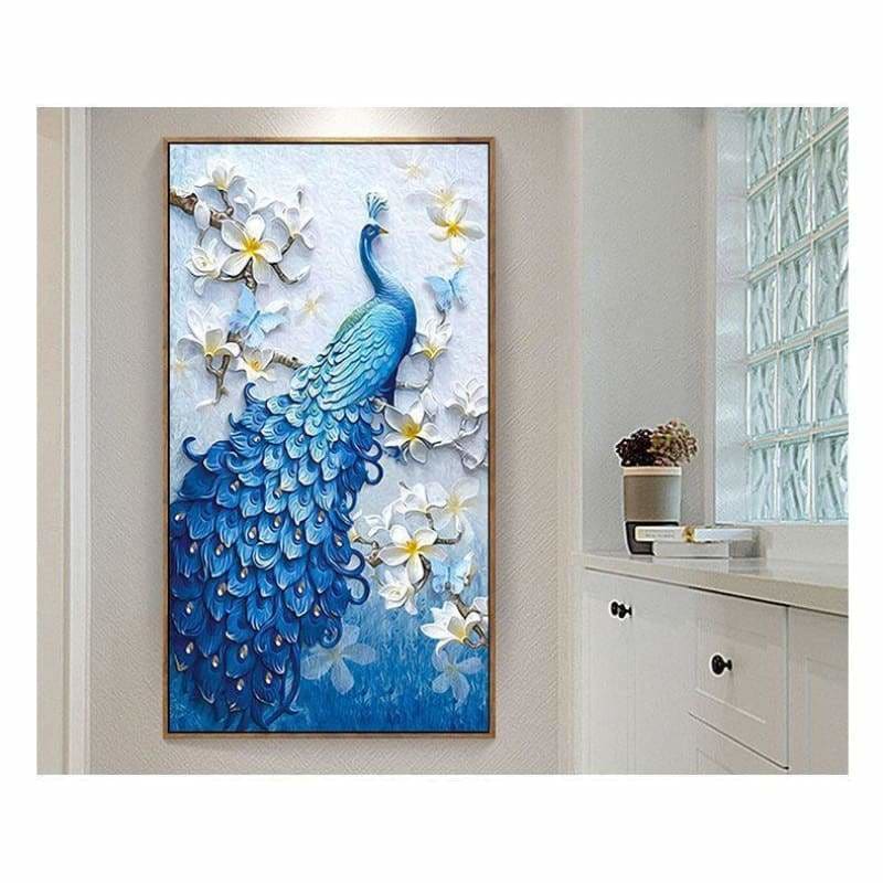 Full Drill - 5D DIY Diamond Painting Kits Beautiful Blue 