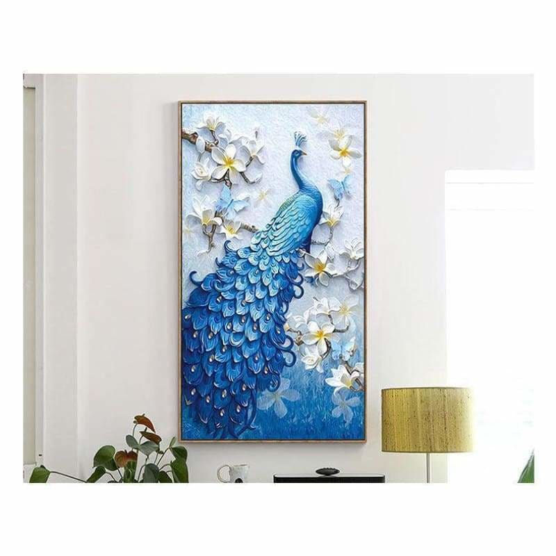 Full Drill - 5D DIY Diamond Painting Kits Beautiful Blue 