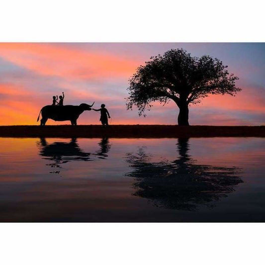 Full Drill - 5D DIY Diamond Painting Kits Beautiful Evening