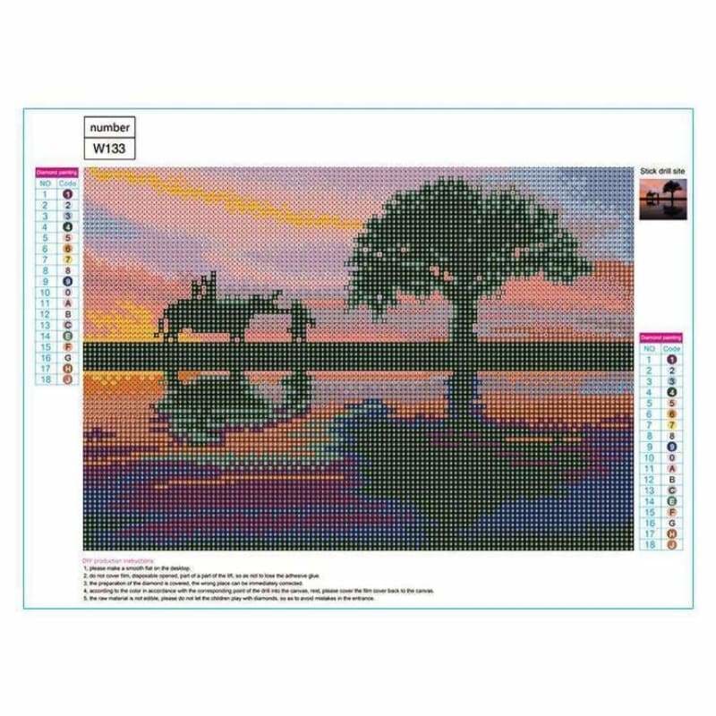 Full Drill - 5D DIY Diamond Painting Kits Beautiful Evening 