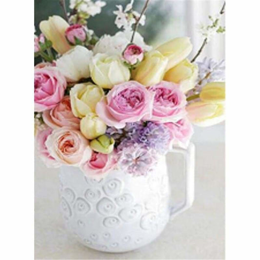 Full Drill - 5D DIY Diamond Painting Kits Beautiful Flowers