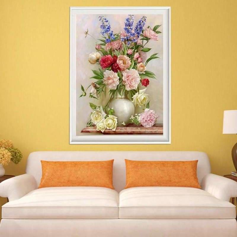 Full Drill - 5D DIY Diamond Painting Kits Beautiful Flowers 