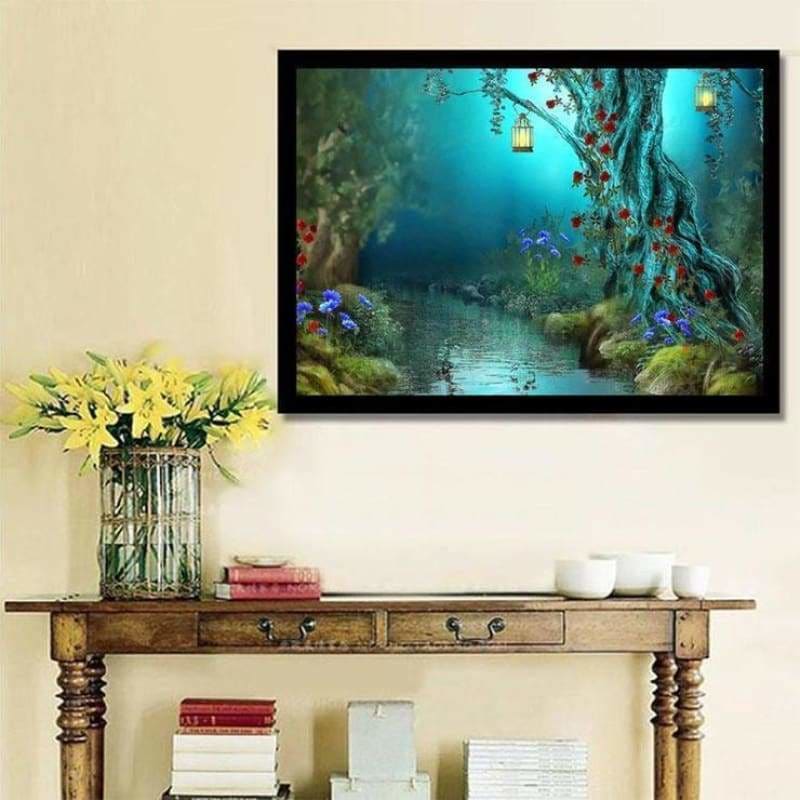 Full Drill - 5D DIY Diamond Painting Kits Beautiful Forest 