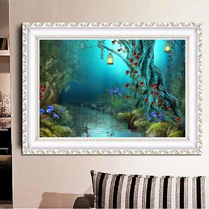 Full Drill - 5D DIY Diamond Painting Kits Beautiful Forest 