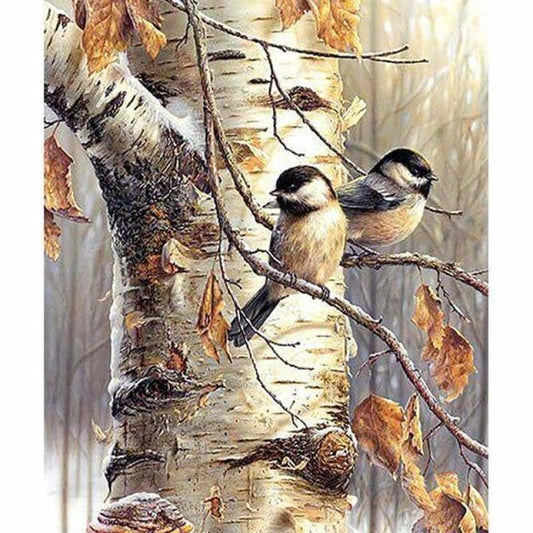 Full Drill - 5D DIY Diamond Painting Kits Birds on the