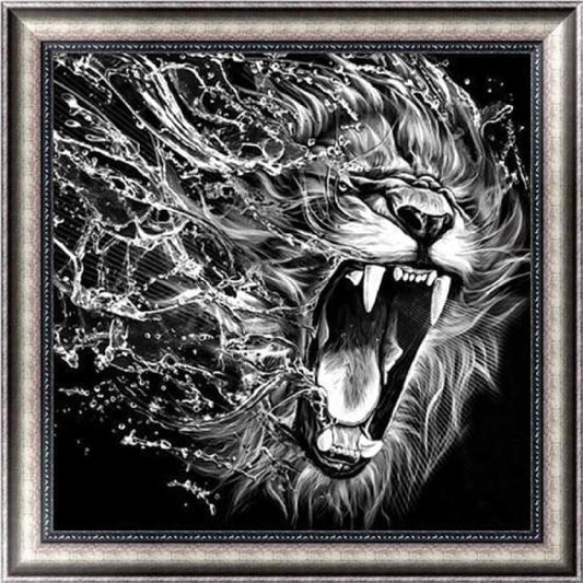 Full Drill - 5D DIY Diamond Painting Kits Black White