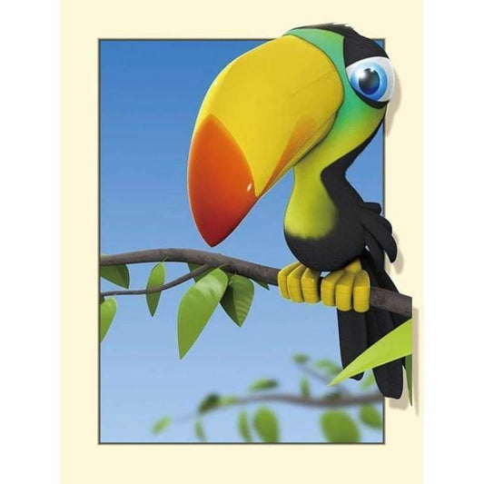 Full Drill - 5D DIY Diamond Painting Kits Cartoon Cute Bird