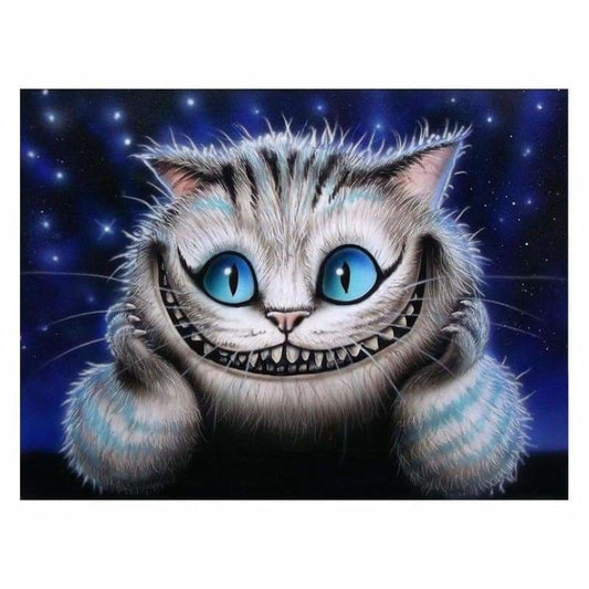 Full Drill - 5D DIY Diamond Painting Kits Cartoon Funny Cat