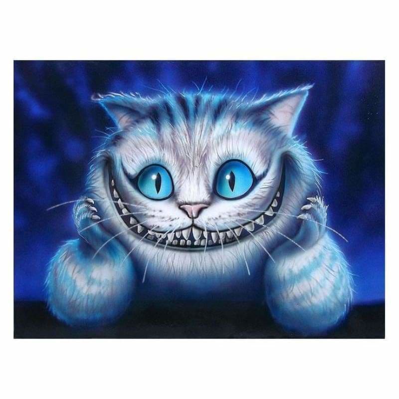 Full Drill - 5D DIY Diamond Painting Kits Cartoon Funny Cat 