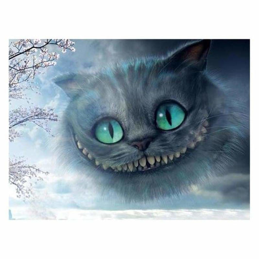 Full Drill - 5D DIY Diamond Painting Kits Cartoon Funny Cat