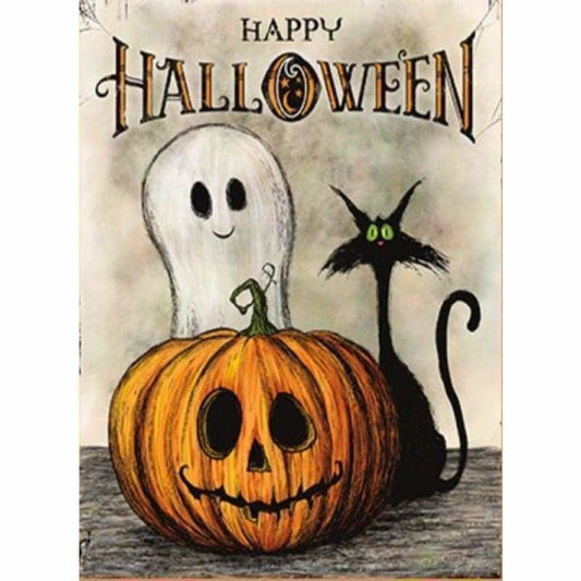 Full Drill - 5D DIY Diamond Painting Kits Cartoon Halloween