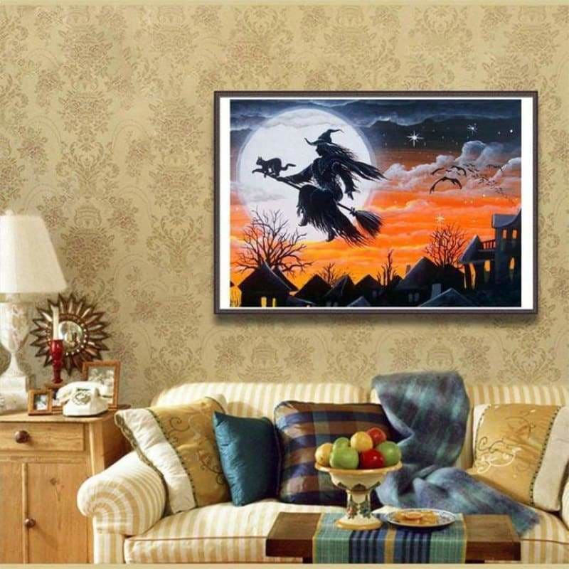 Full Drill - 5D DIY Diamond Painting Kits Cartoon Halloween 