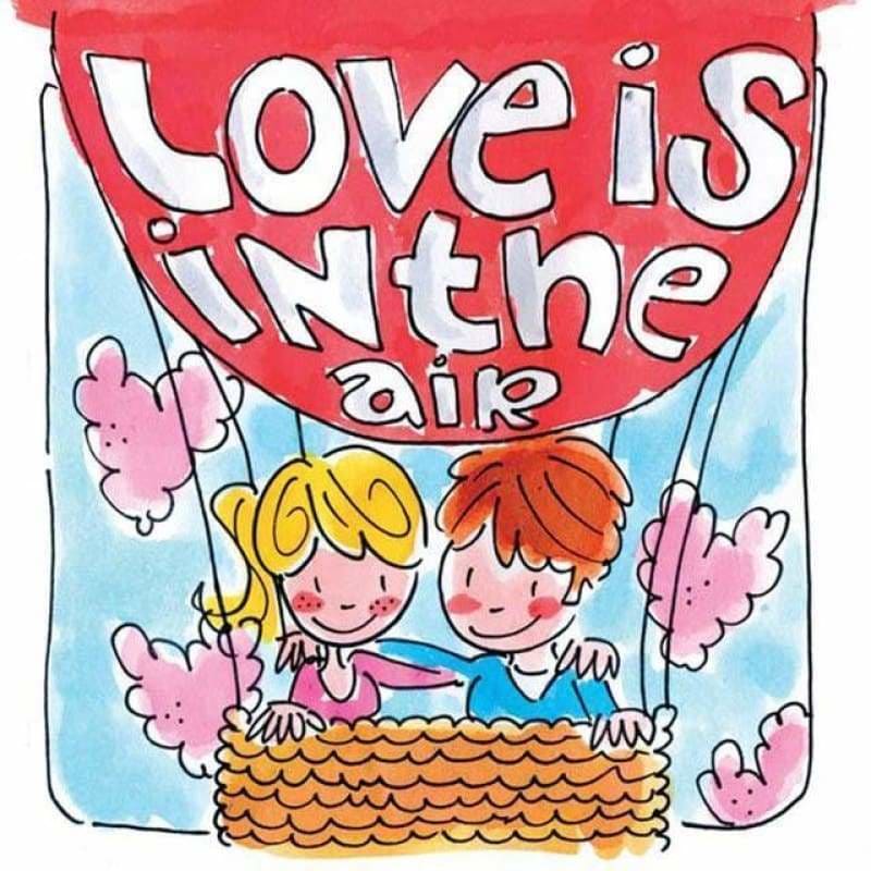 Full Drill - 5D DIY Diamond Painting Kits Cartoon Love is in the Air - NEEDLEWORK KITS