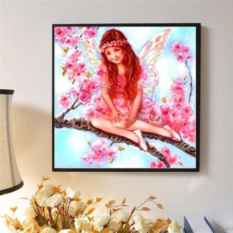 Full Drill - 5D DIY Diamond Painting Kits Cartoon Pink Angel