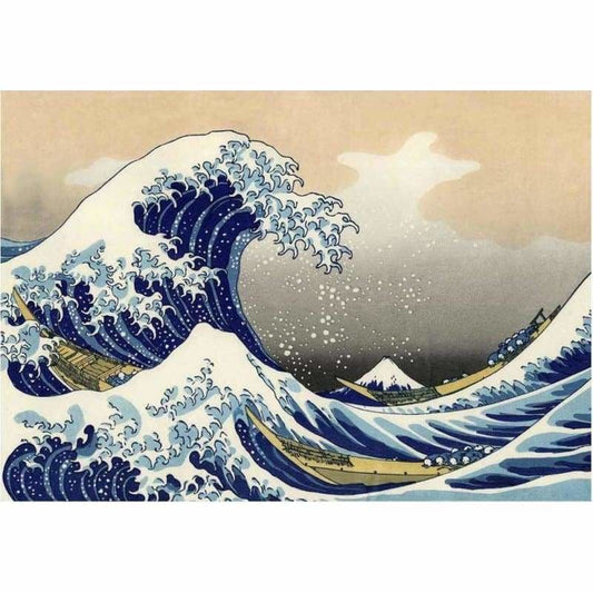 Full Drill - 5D DIY Diamond Painting Kits Cartoon Sea Waves
