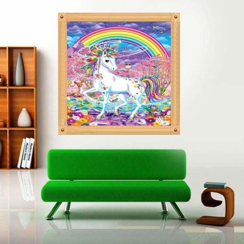 Full Drill - 5D DIY Diamond Painting Kits Cartoon Unicorn 