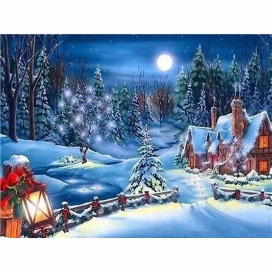 Full Drill - 5D DIY Diamond Painting Kits Christmas Winter