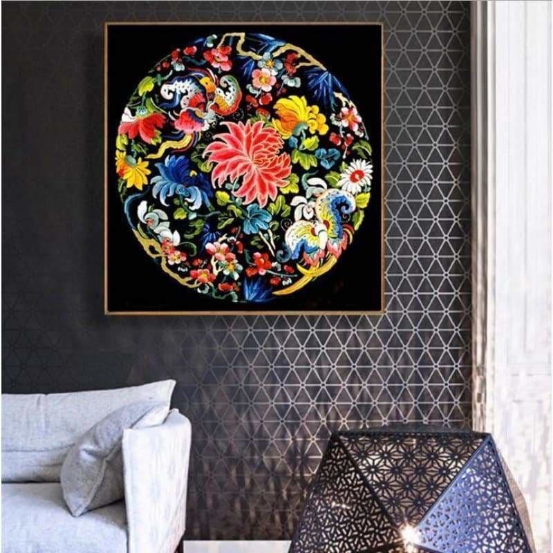 Full Drill - 5D DIY Diamond Painting Kits Circle Colorful 