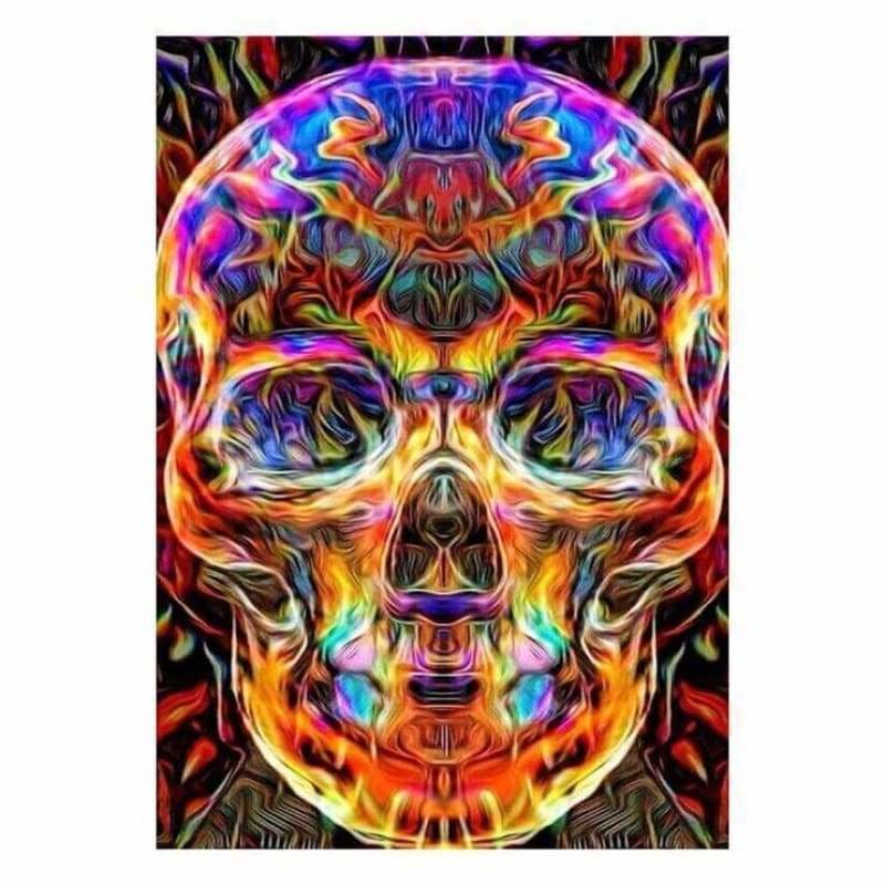 Full Drill - 5D DIY Diamond Painting Kits Colorful Fire 