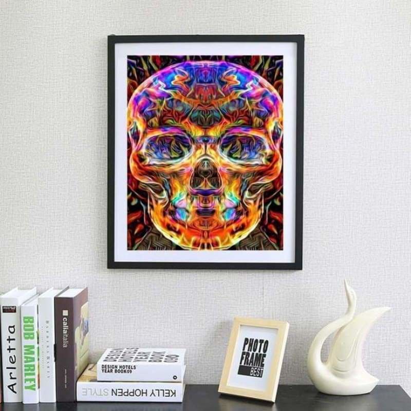 Full Drill - 5D DIY Diamond Painting Kits Colorful Fire 