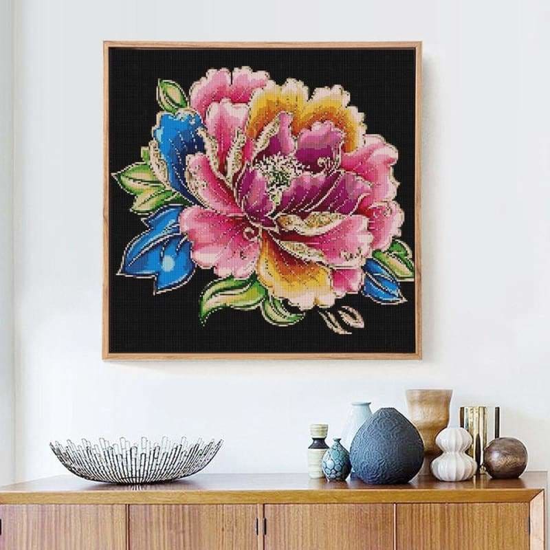 Full Drill - 5D DIY Diamond Painting Kits Colorful Flower