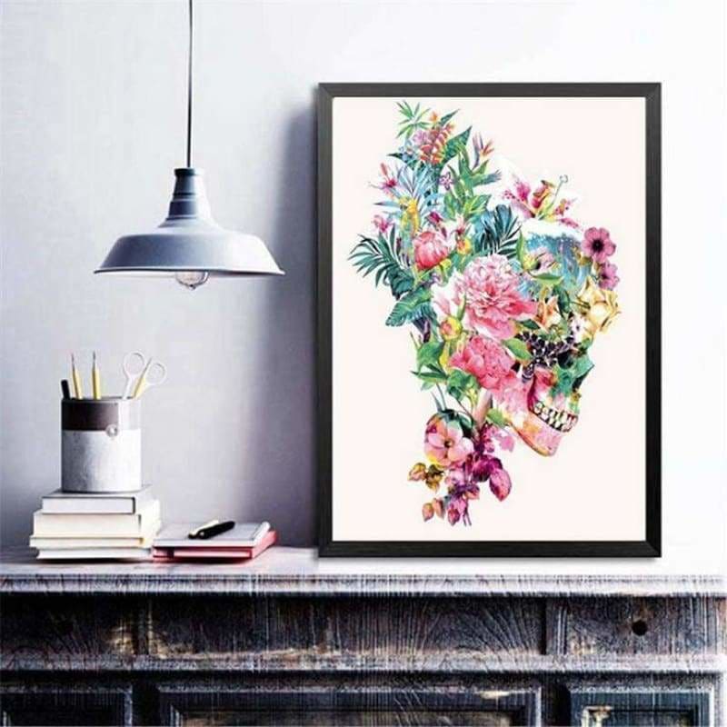 Full Drill - 5D DIY Diamond Painting Kits Colorful Flowers 