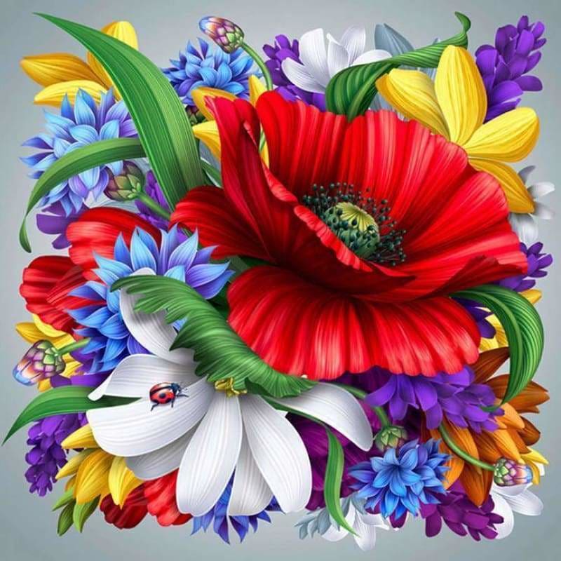 Full Drill - 5D DIY Diamond Painting Kits Dream Colorful 