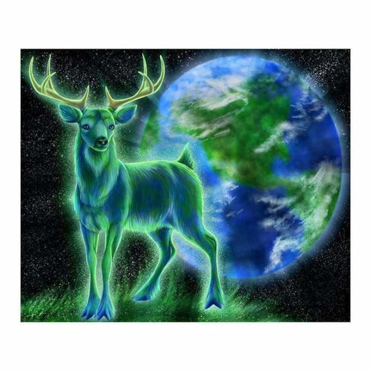 Full Drill - 5D DIY Diamond Painting Kits Fantasy Green and
