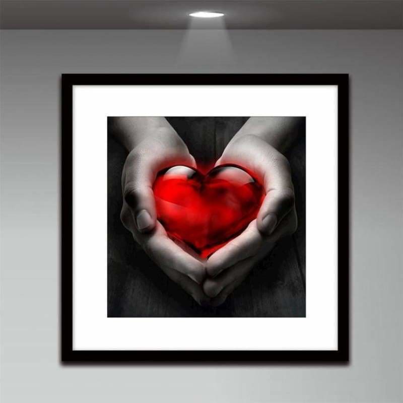 Full Drill - 5D Diy Diamond Painting Kits Give You My Heart Warm - NEEDLEWORK KITS