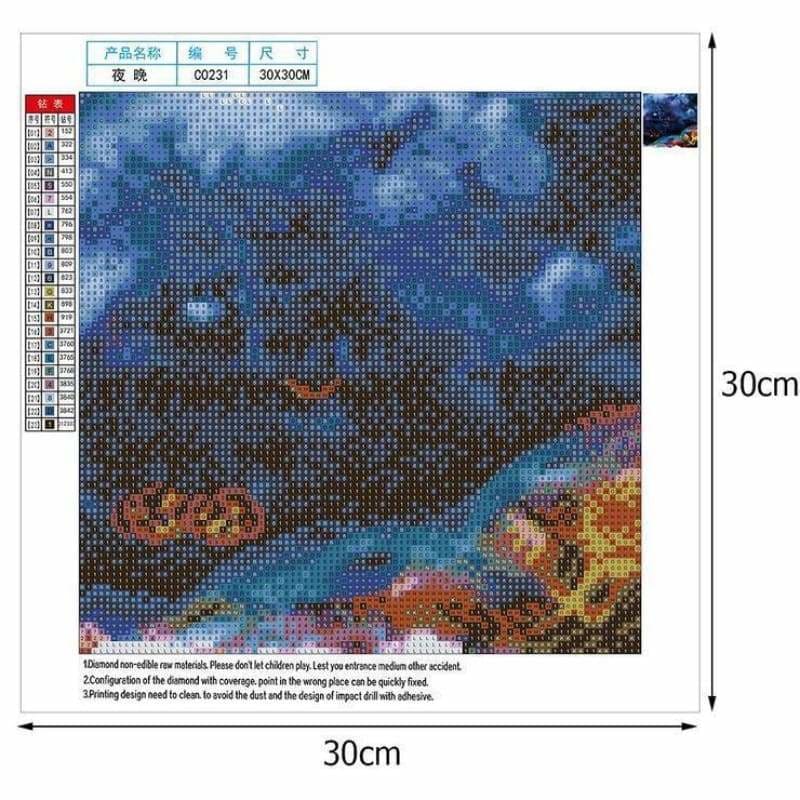 Full Drill - 5D DIY Diamond Painting Kits Halloween Horror 