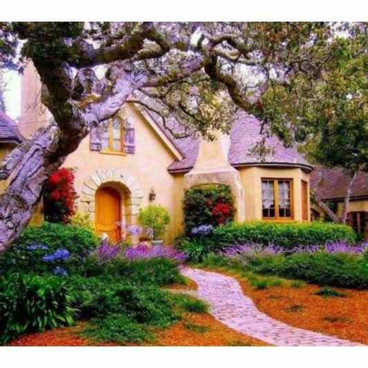 Full Drill - 5D DIY Diamond Painting Kits Landscape Cottage
