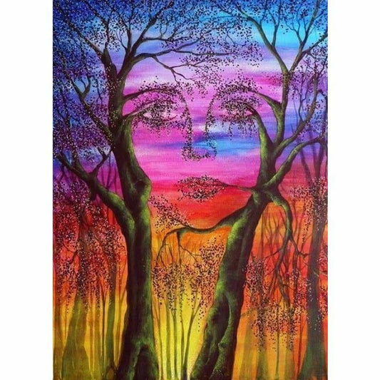 Full Drill - 5D DIY Diamond Painting Kits Landscape Trees