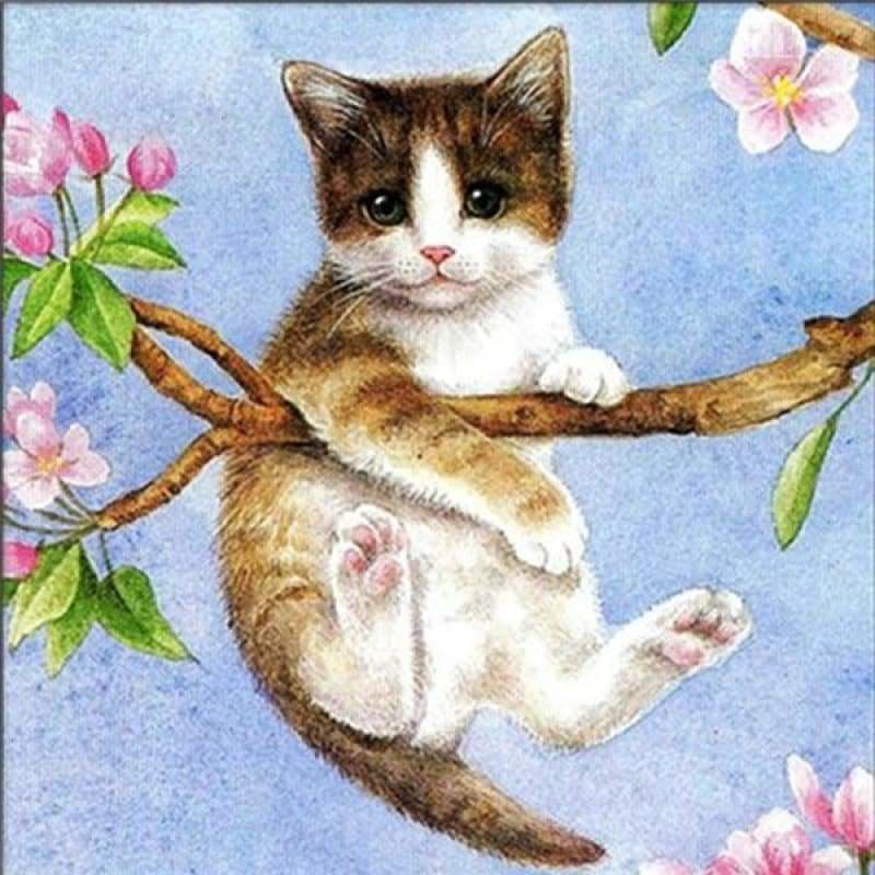 Full Drill - 5D DIY Diamond Painting Kits Pet Cat Gift on 